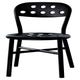 Chaise PIPE, Noir