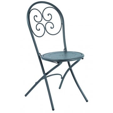 Chaise pliante PIGALLE de Emu, Fer ancien
