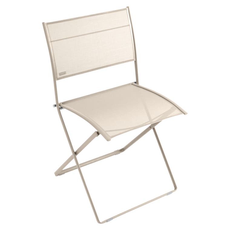 Chaise pliante PLEIN AIR de Fermob muscade Chaise pliante PLEIN AIR de Fermob muscade