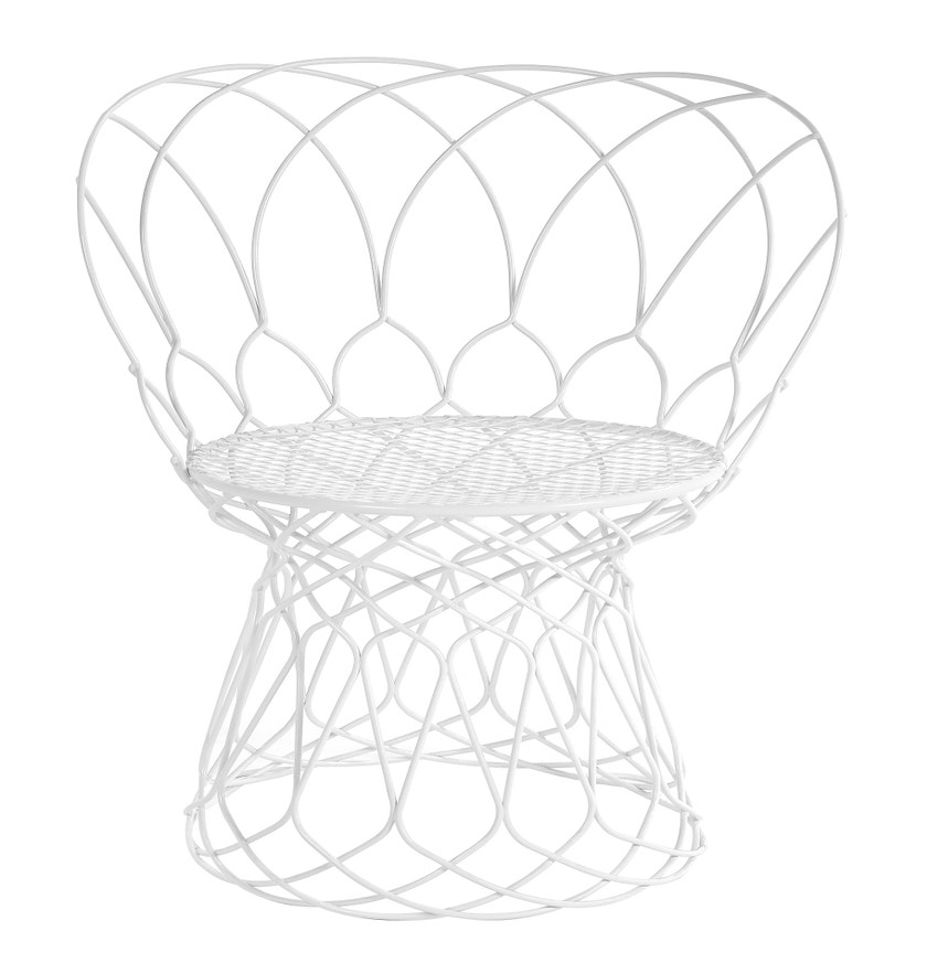 Chaise RE-TROUVE de Emu, Blanc mat