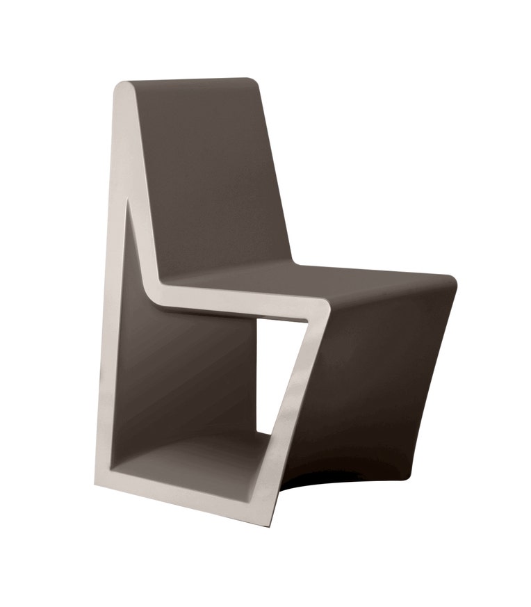 Chaise REST de Vondom, Taupe Chaise REST de Vondom, Taupe