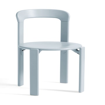 Chaise REY hêtre laqué à l'eau Bleu ardoise