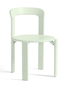 Chaise REY hêtre laqué à l'eau Menthe douce