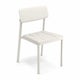 Chaise SHINE, Blanc mat 