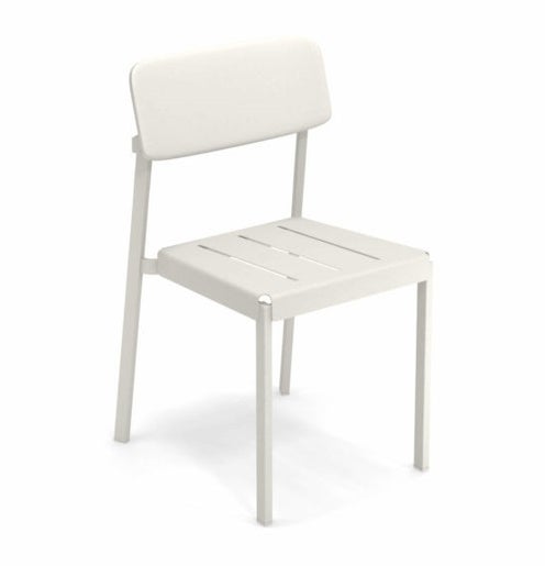 Chaise SHINE de Emu, Blanc mat 