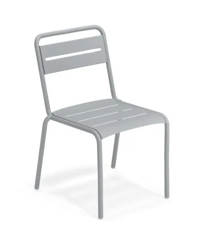 Chaise STAR de Emu, Gris Nuage Chaise STAR de Emu, Gris Nuage