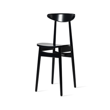 Chaise TEO de Vincent Sheppard, Noir