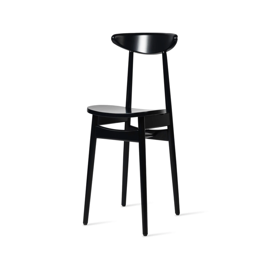 Chaise TEO de Vincent Sheppard, Noir