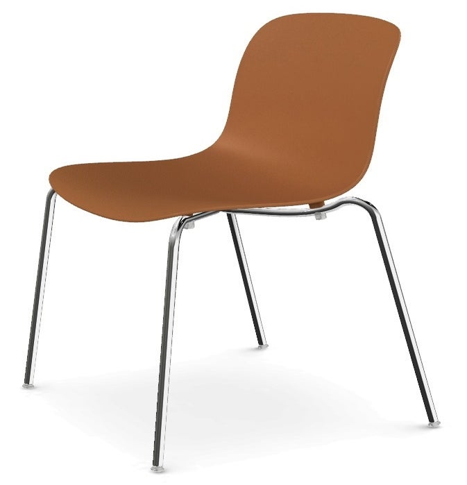 CHAISE TROY POLYPROLYLENE, Marron de MAGIS