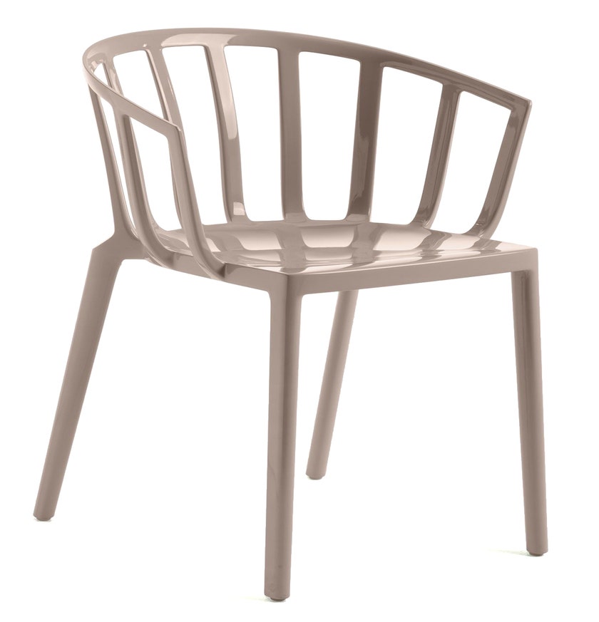 Chaise VENICE de Kartell, Taupe