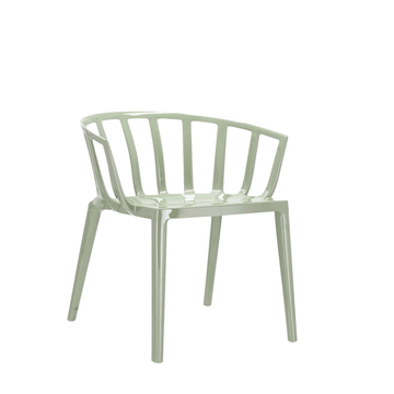 Chaise VENICE de Kartell, Vert sauge
