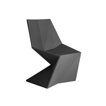 Chaise VERTEX de Vondom, Anthracite