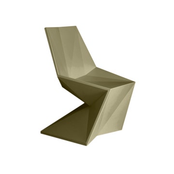 Chaise VERTEX de Vondom, Kaki