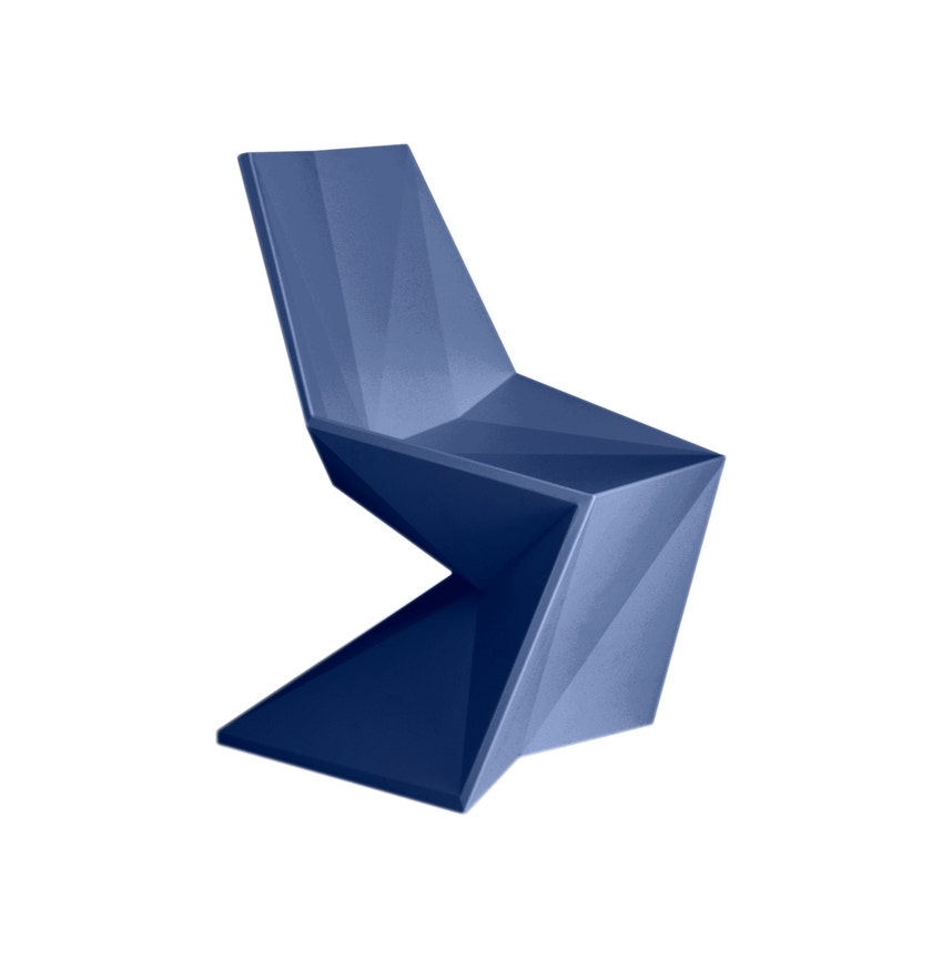 Chaise VERTEX de Vondom, Navy