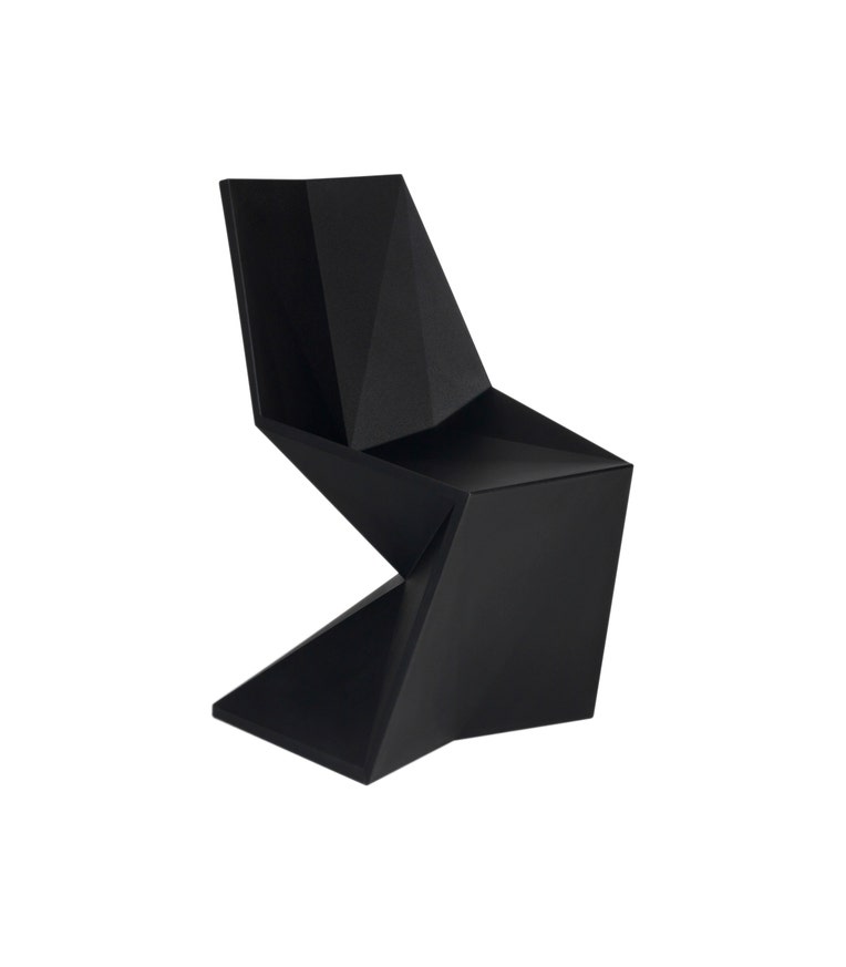 Chaise VERTEX de Vondom, Noir Chaise VERTEX de Vondom, Noir
