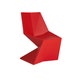 Chaise VERTEX, Rouge