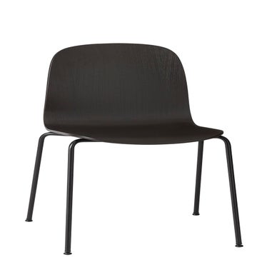 Chaise VISU de Muuto, Tube base, Noir