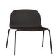 Chaise VISU, Tube base, Noir