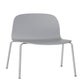 Chaise VISU de Muuto, Tube base, Gris