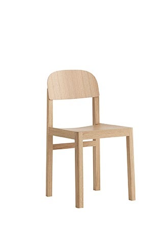 Chaise WORKSHOP de Muuto, Chêne Chaise WORKSHOP de Muuto, Chêne