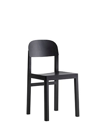 Chaise WORKSHOP de Muuto, Noir Chaise WORKSHOP de Muuto, Noir