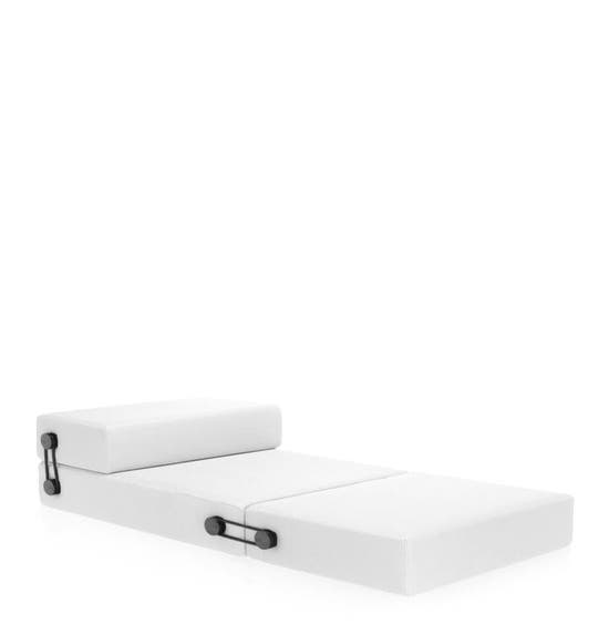 Chauffeuse/pouf TRIX de Kartell, Blanc