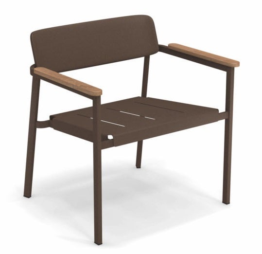 Chauffeuse SHINE de Emu, Marron d'Inde Chauffeuse SHINE de Emu, Marron d'Inde