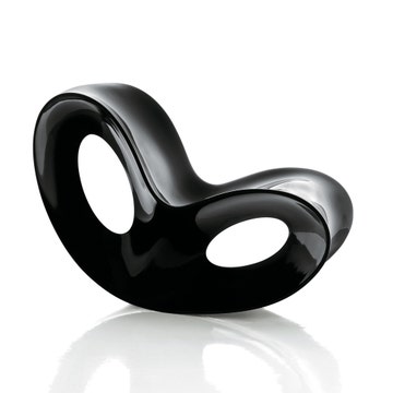 CHAUFFEUSE A BASCULE VOIDO de Magis, Noir
