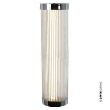 Applique PILLAR LARGE de Davey Lighting, H.60 cm, Chrome