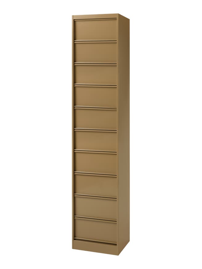 Classeur à clapets CC10, Brun vert Classeur à clapets CC10, Brun vert