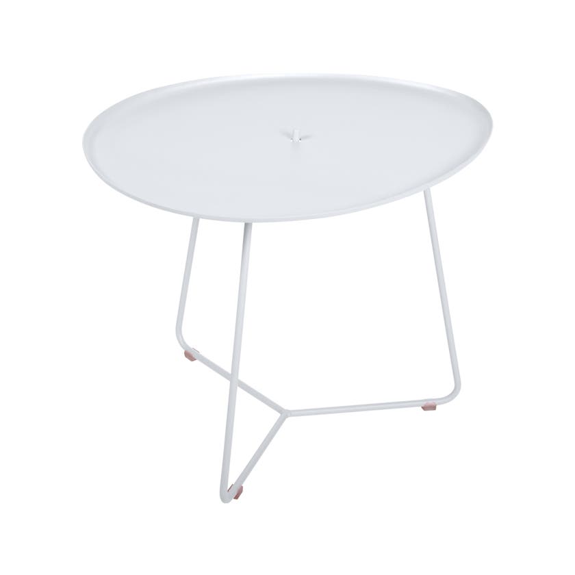 Table basse COCOTTE de Fermob, Blanc coton Table basse COCOTTE de Fermob, Blanc coton