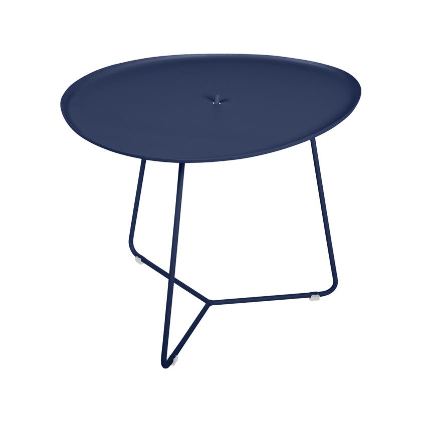 Table basse COCOTTE de Fermob, Bleu abysse Table basse COCOTTE de Fermob, Bleu abysse