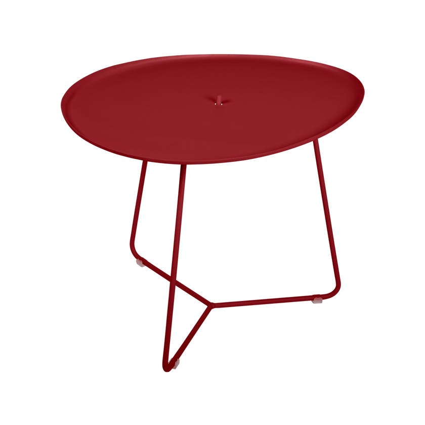Table basse COCOTTE de Fermob, Piment Table basse COCOTTE de Fermob, Piment