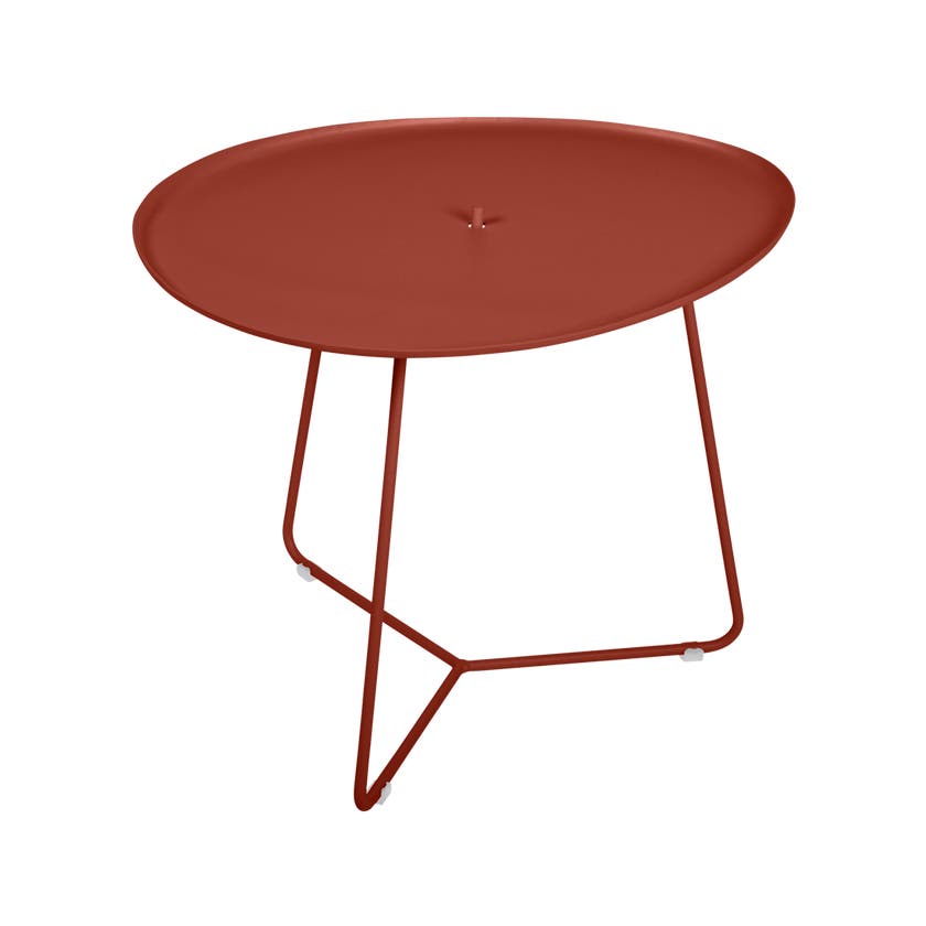 Table basse COCOTTE de Fermob, ocre rouge Table basse COCOTTE de Fermob, ocre rouge