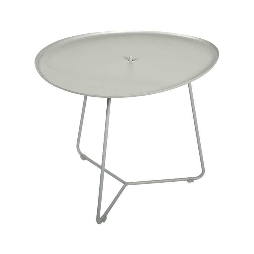Table basse COCOTTE de Fermob, Gris argile Table basse COCOTTE de Fermob, Gris argile