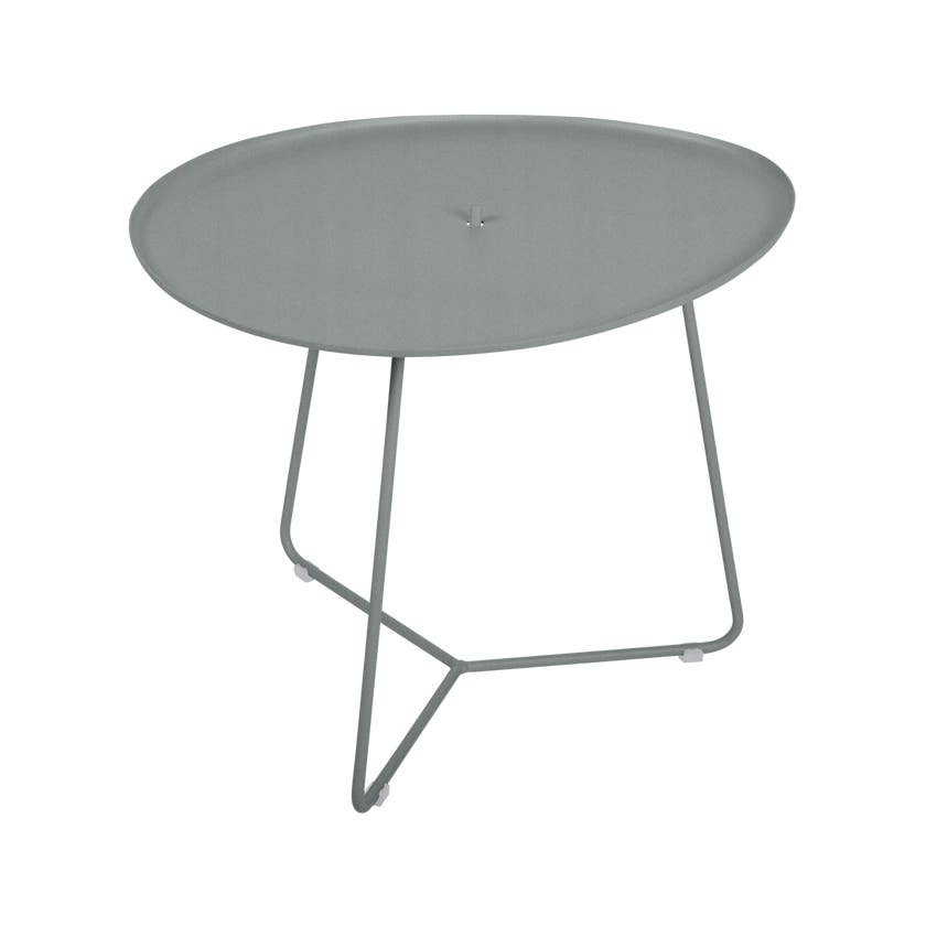 Table basse COCOTTE de Fermob, Gris lapilli Table basse COCOTTE de Fermob, Gris lapilli