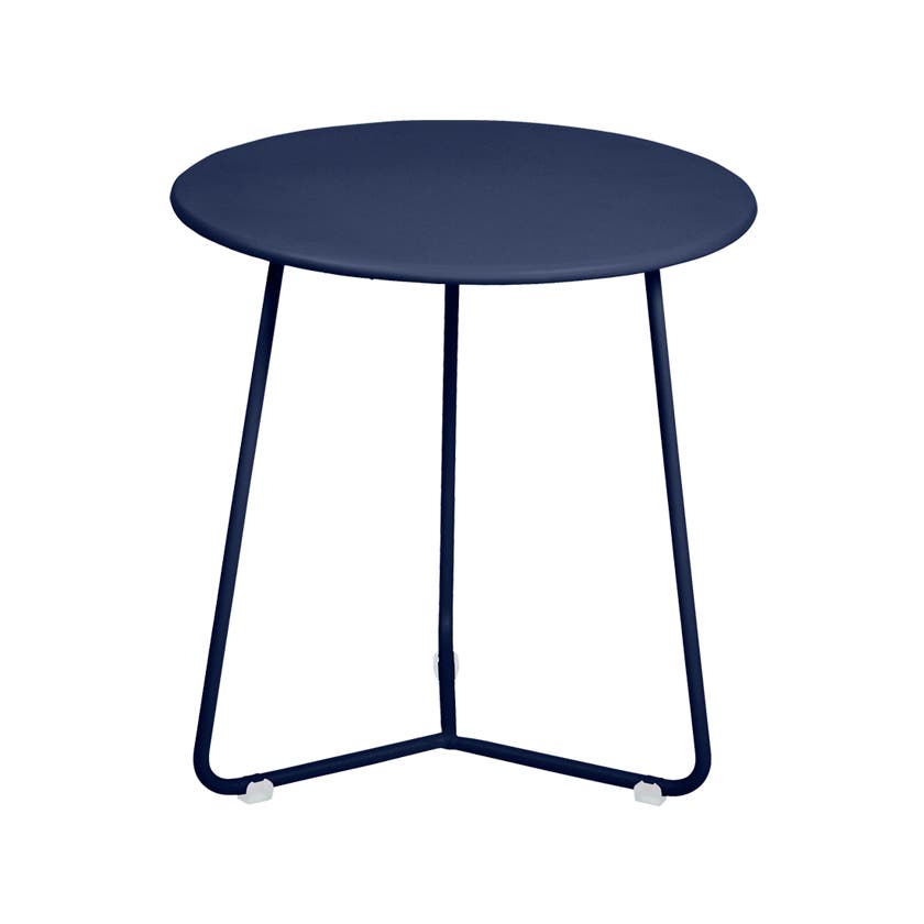 Table d'appoint COCOTTE de Fermob, Bleu abysse Table d'appoint COCOTTE de Fermob, Bleu abysse