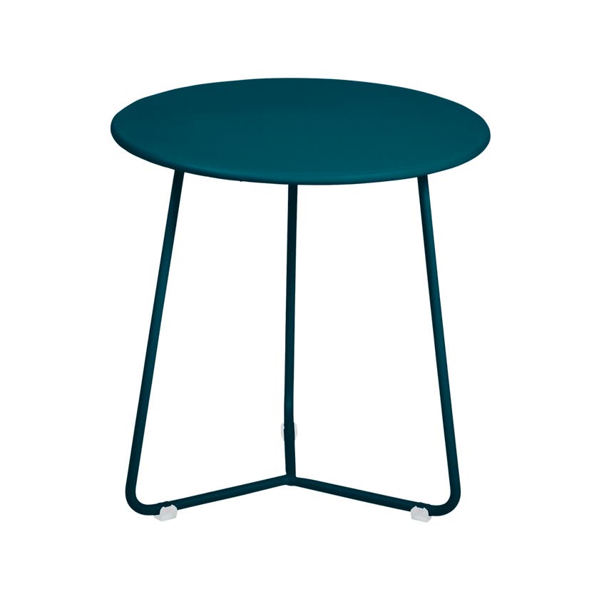 Table d'appoint COCOTTE de Fermob, Bleu acapulco Table d'appoint COCOTTE de Fermob, Bleu acapulco