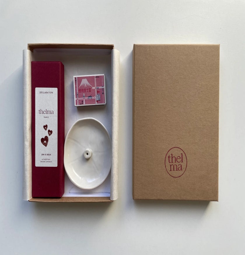 Coffret rituel DÉCLARATION de Thelma Paris, Bois de rose, cannelle et clou de girofle