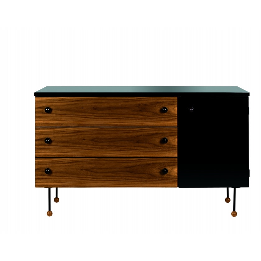 Commode 62 Collection de Gubi, Noyer Commode 62 Collection de Gubi, Noyer