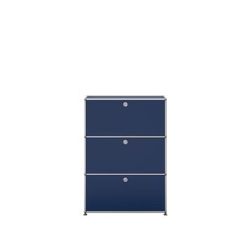 Commode HALLER G1 de USM, Bleu acier 