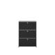 Commode HALLER G1 de USM, Noir graphite