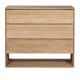 Commode NORDIC d'Ethnicraft, 3 tiroirs, Chêne