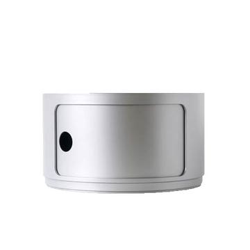 Rangement COMPONIBILI 1 élément de Kartell, Argent