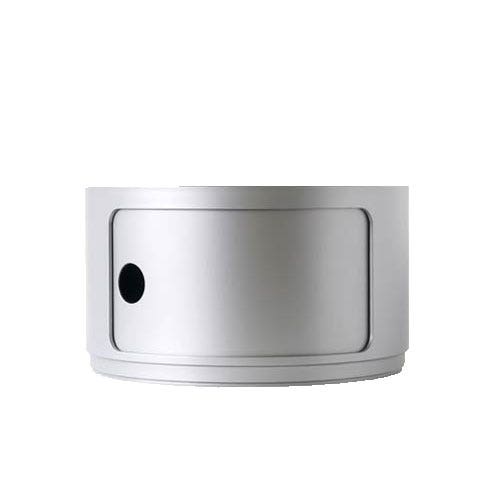 Rangement COMPONIBILI 1 élément de Kartell, Argent Rangement COMPONIBILI 1 élément de Kartell, Argent