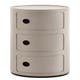 Meuble de rangement COMPONIBILI BIO, Crème