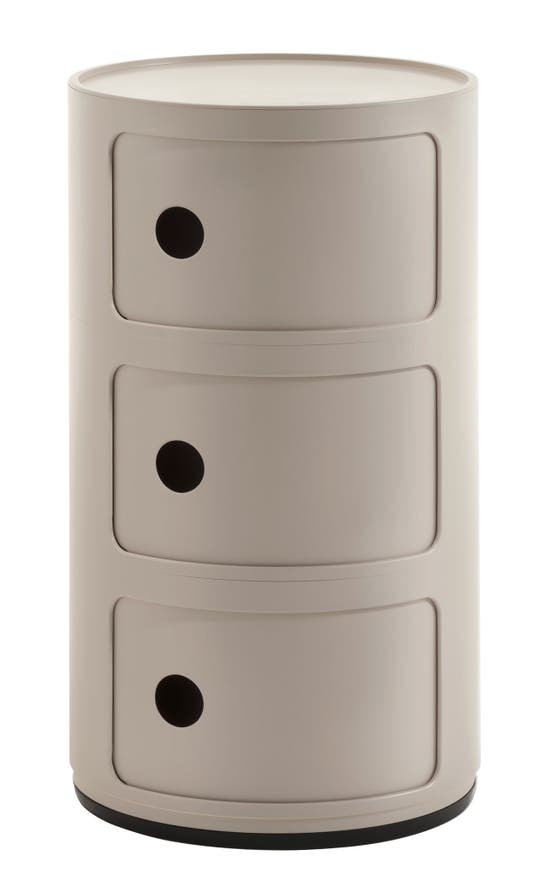 Meuble de rangement COMPONIBILI BIO de Kartell, Crème Meuble de rangement COMPONIBILI BIO de Kartell, Crème