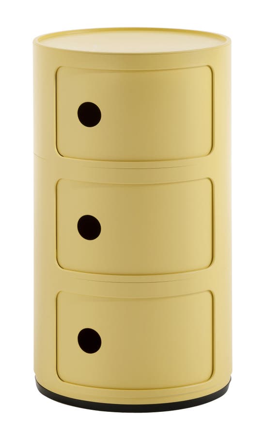 Meuble de rangement COMPONIBILI BIO de Kartell, Jaune Meuble de rangement COMPONIBILI BIO de Kartell, Jaune