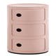 Meuble de rangement COMPONIBILI BIO de Kartell, Rose