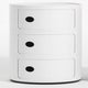 Meuble de rangement COMPONIBILI MAT de Kartell, 3 éléments, Blanc